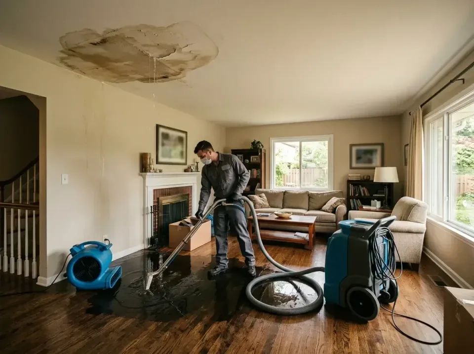 attic-pipe-burst-ceiling-drip-008 — frequently asked questions, Water Damage Restoration & Carpet Care in Hazlehurst, GA